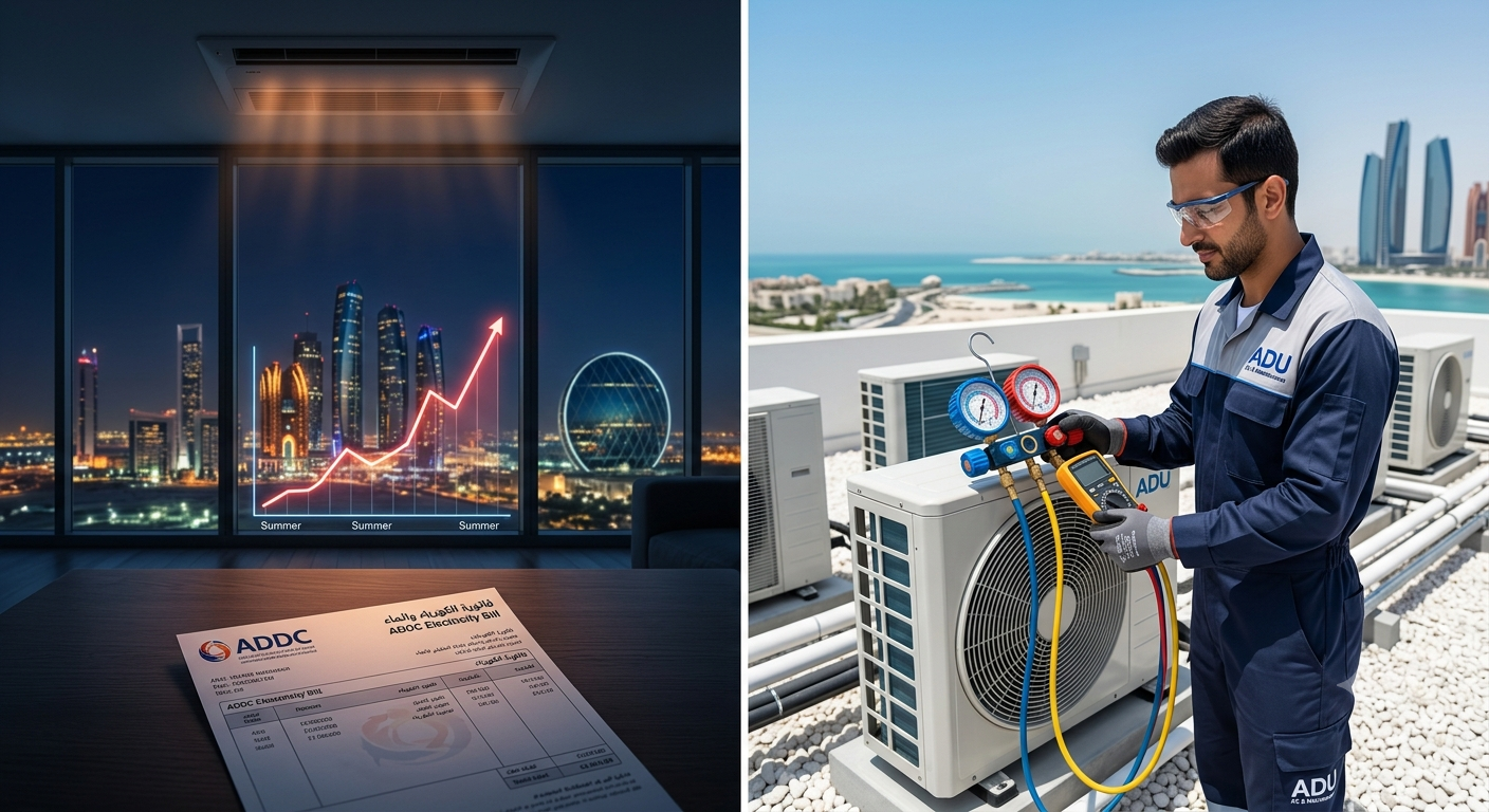 How Regular AC Gas Refilling Can Cut Your ADDC Electricity Bill